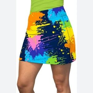 Women's Blasterpiece Active Skort by Loudmouth Golf size 4